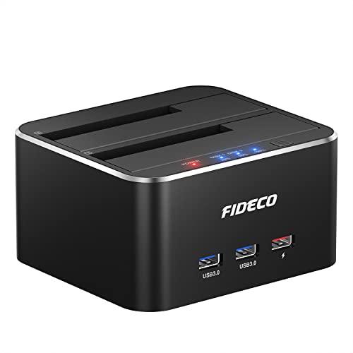 HDDスタンド FIDECO ドッキングステーション USB3.0接続 2.5/3.5インチHDD/...