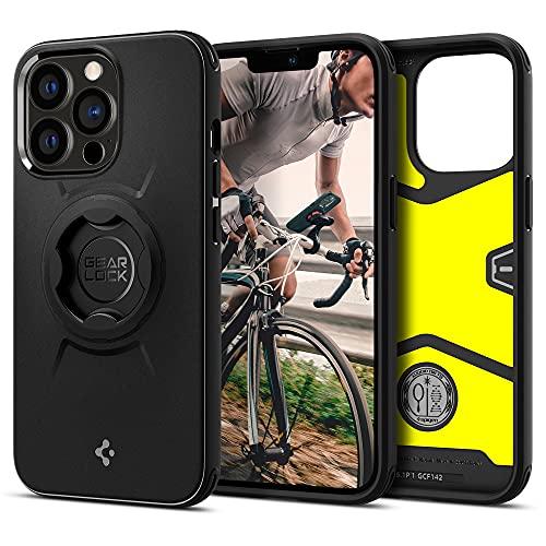 Spigen iPhone13Proケース 自転車スタンド ギアロックバイクマウントケース スマホ ...