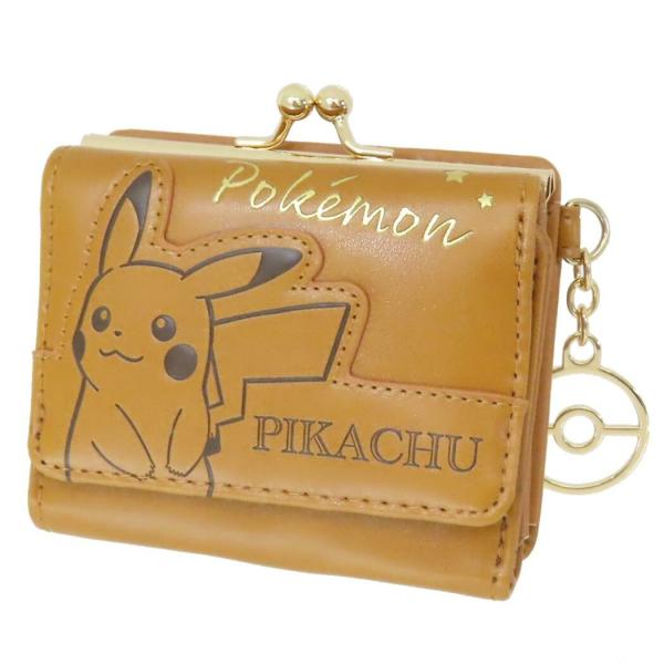 pokemon Pikachu Wallet ポケモン  ピカチュウ ミニ財布 折りたたみ
