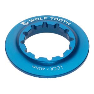 WOLF TOOTH ウルフトゥース Centerlock Rotor Lockring センターロック ローター 内セレーション ロックリング ブルー｜FIND