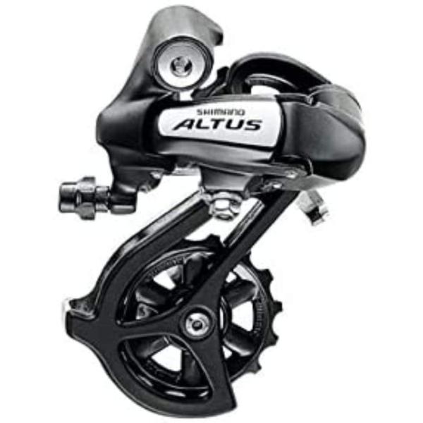 SHIMANO リアディレイラー ALTUS 7/8スピード直付タイプ RD-M310-L ブラック...