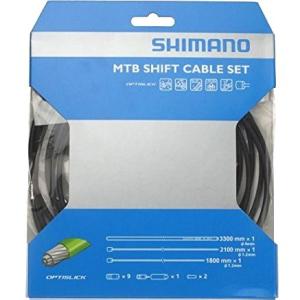 SHIMANO シマノ MTB用 オプティスリック シフトケーブルセット ブラック Y6019809...