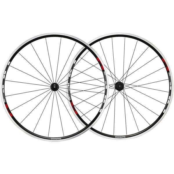 SHIMANO シマノ ホイール WH-R501 前後セット ブラック 700C EWHR501PC...