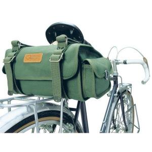 アルプス自転車帆布製サドルバック　未使用品 帆布製横型サイドバッグは夢とロマンが詰まっている変態仕様
