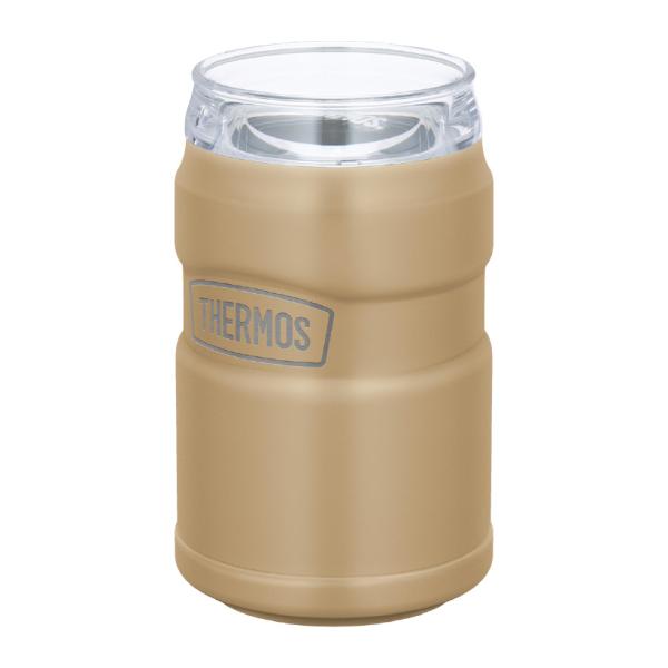 THERMOS ROD-0021 2way 保冷缶ホルダー 350ml缶用 サンドベージュ WBT0...