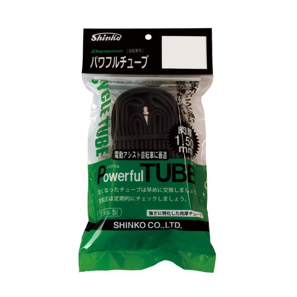 Shinko シンコー パワフルチューブ 20×1.50-2.125 肉厚1.5mm/英式