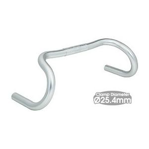 NITTO ニットー M186 STI ドロップハンドル 380mm シルバー : FIND