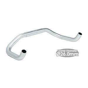 NITTO ニットー RB-021 ブルホーンバー 380mm 26.0 シルバー : FIND