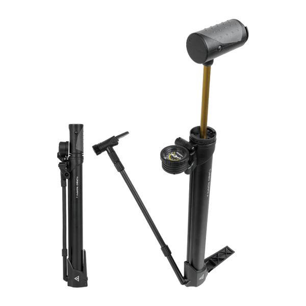 TOPEAK トピーク ターボモーフG ダイヤルゲージ付き 太径ミニポンプ ブラック PPM1380...