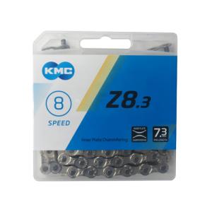 KMC ケーエムシー Z8.3 SV-N 自転車 チェーン 116L 7/8S用 シルバー｜FIND
