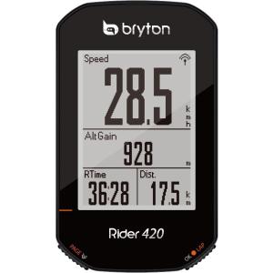 BRYTON ブライトン RIDER420E ライダー420E GPSサイクルコンピューター 本体の...