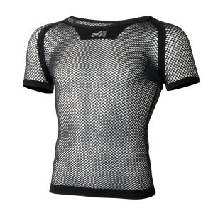 MILLET ミレー ドライナミック メッシュ ショートスリーブ ブラック S/M