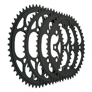 TIOGA（タイオガ） チェーンリング 5アーム用 PCD:130mm 46T シルバー