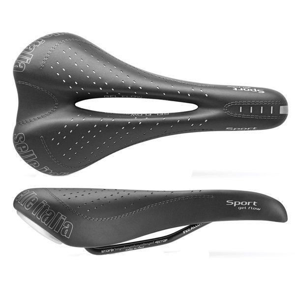 SELLE ITALIA セライタリア SPORT GEL FLOW FeC サドル S ブラック