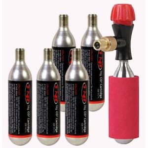 GORIX ゴリックス CO2 ボンベセット ネジ式 16g×1本 自転車 空気