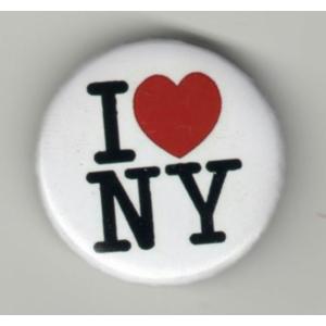缶バッジ(I ラブ NY)の商品画像