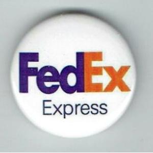 缶バッジ（フェデックス/FedEX）