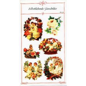 ヨーロピアンデコシール（セピア・カップル）