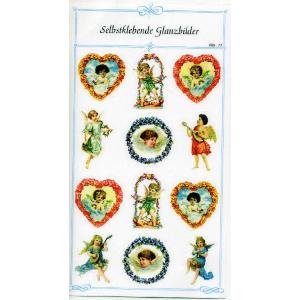 ヨーロピアンデコシール（天使フレーム　）