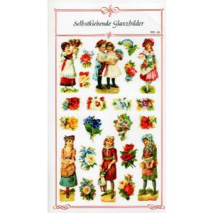 ヨーロピアンデコシール（花・婦人　）