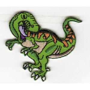刺繍アイロンワッペン恐竜(ティラノサウルス)の商品画像