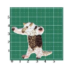 刺繍アイロンワッペン(オオアリクイ)の詳細画像1