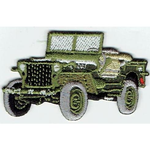 刺繍アイロンワッペン（ジープ）
