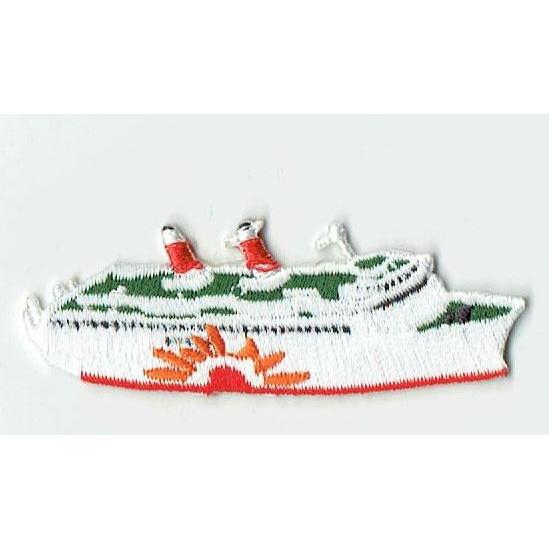 刺繍アイロンワッペン（フェリー）