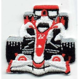 刺繍アイロンワッペン（F1マシーン）