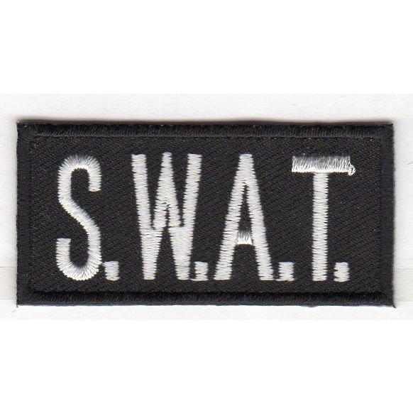 刺繍アイロンワッペン（ＳＷＡＴ／スワット）