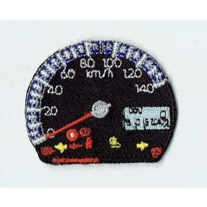 刺繍アイロンワッペン(スピードメーター)の商品画像