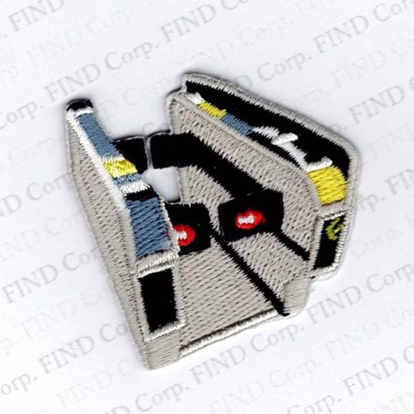 刺繍アイロンワッペン（自動改札機）