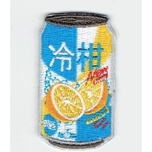 刺繍アイロンワッペン(缶チューハイ)の商品画像