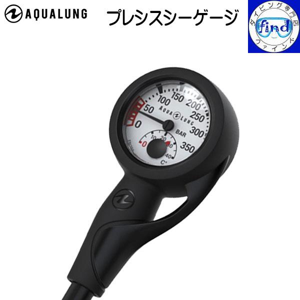 残圧計のみ プレシスシーゲージ 水温計付き AQUALUNG アクアラング 614124