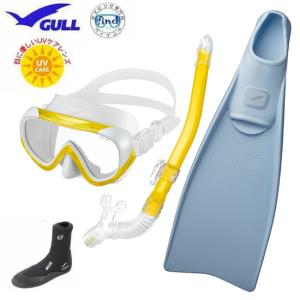 GULL（ガル） ダイビング 軽器材 3点セット ココ マスク レイラドライ