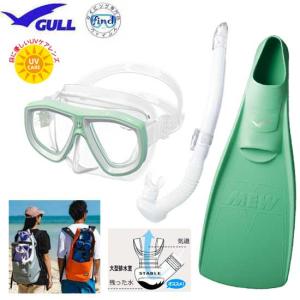 GULL（ガル） 軽器材セット 近視用 度付レンズ付き ランツェ マスク