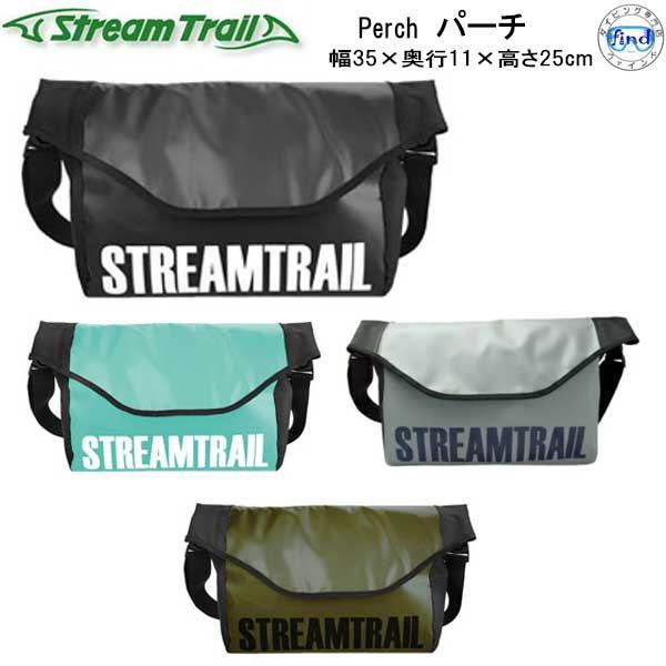 ストリームトレイル 防水 Perch パーチ メッセンジャーバッグ ウォータープルーフバッグ ショル...