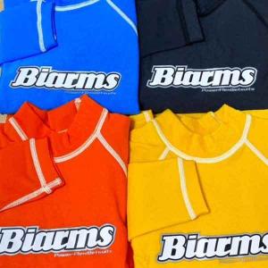 裏起毛 キッズ ラッシュガード長袖 BIARM...の詳細画像2