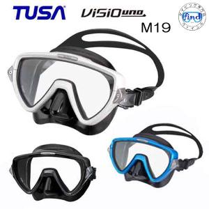 あすつく TUSA ダイビング マスク M-19  ヴィジオ ウノ Visio uno　シュノーケリング M19 一眼マスク｜find