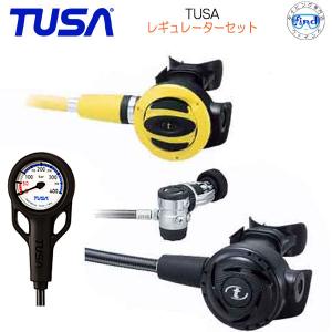 あすつく　レギセット TUSA 重器材 レギュレーターセット　レギュ TUSA RS1103  オクトパス　SS20　ゲージ　SCA150　ダイビング　重器材　スキューバ｜find