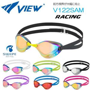 VIEW VIEW(ビュー) 競泳用ゴーグル ミラーレンズ(クリアブルー/ ブルー