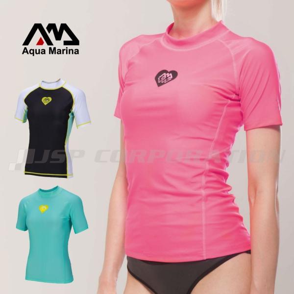 即日あり セール ラッシュガード 半袖 レディース AQUA MARINA(アクアマリーナ) ALL...
