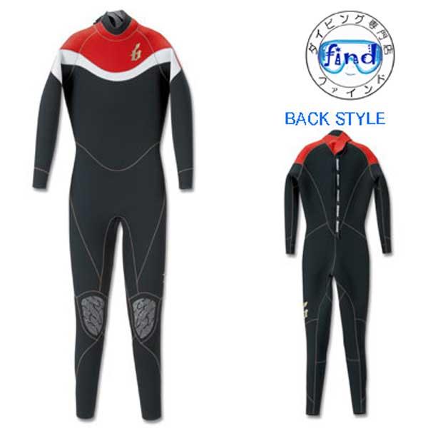 ウェットスーツ フルスーツ ジャージモデル BIARMS スーパーブラック06　 3mm ５ｍｍ 一...