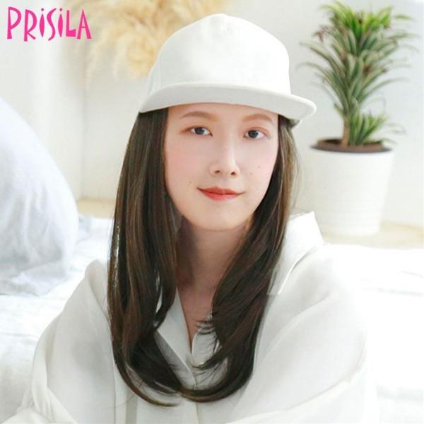 プリシラ アンダー帽子ウィッグ【ミディアムストレート】BO-22耐熱 (送料無料) PRISILA ...