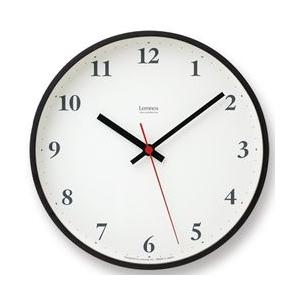 Lemnos （レムノス） Plywood clock 電波時計 ブラウン (LC10-21W BW)