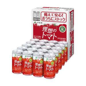 伊藤園 缶 理想のトマト 190ml | トマトジュース トマト 20本 1ケース