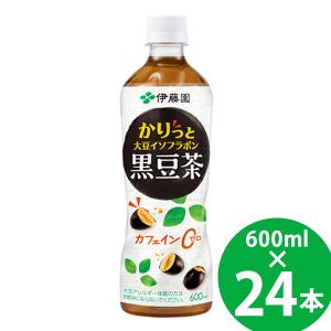 伊藤園（ITO EN） かりっと大豆イソフラボン 黒豆茶 600mlペットボトル