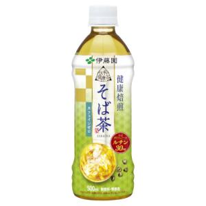 伊藤園 伝承の健康茶 健康焙煎 そば茶 PET 500ml 24本入り (送料無料) そばの実 韃靼そばの実 ルチン 蕎麦 カフェインゼロ ペットボトル｜findit