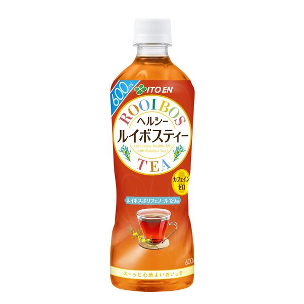 伊藤園 ヘルシールイボスティー 600mlペットボトル×24本 (送料無料) ハーブティー  健康茶