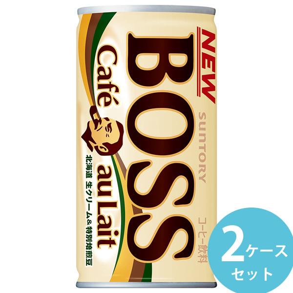 サントリー ボス カフェオレ 185g缶 60本(30本×2ケース) (全国一律送料無料) BOSS...